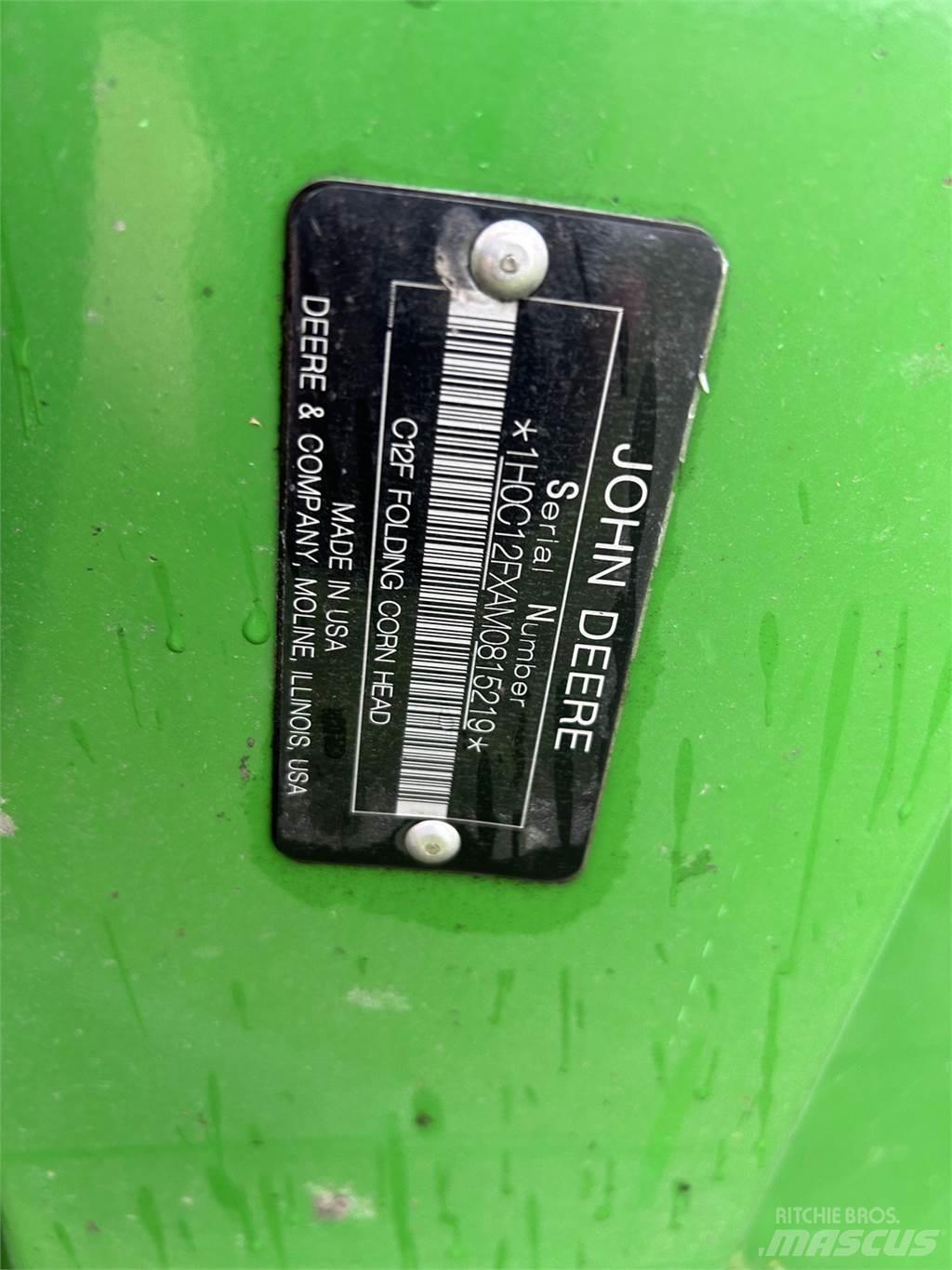 John Deere C12F Accessoires voor maaidorsmachines