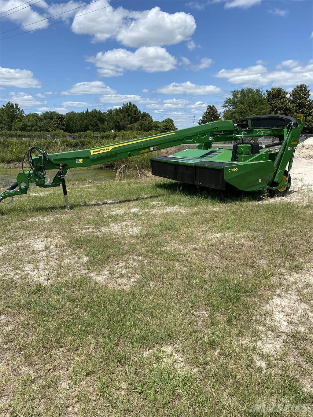 John Deere C350 Maaikneuzers
