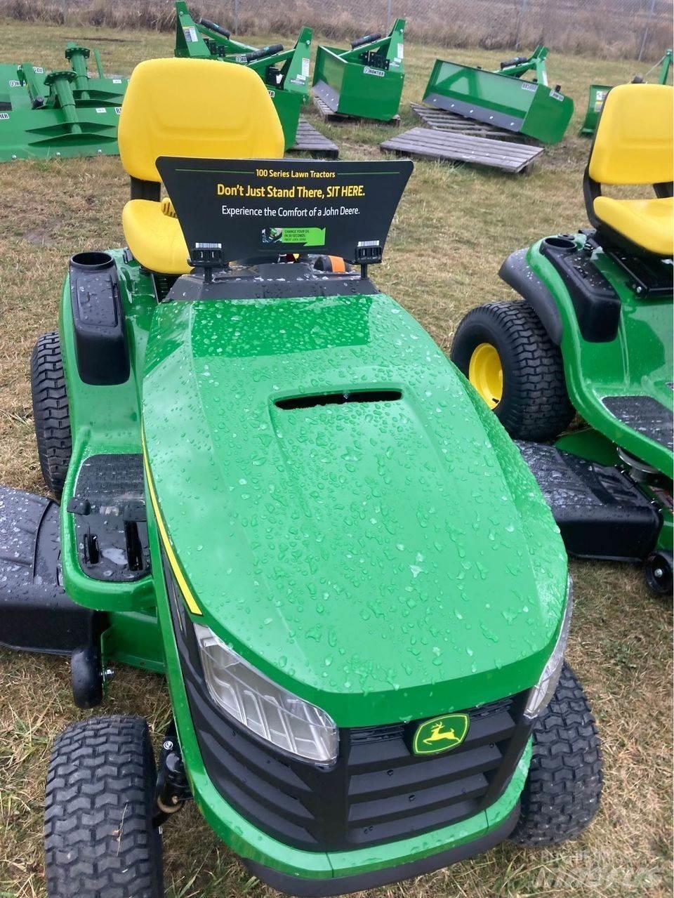 John Deere s120 Rijmaaiers