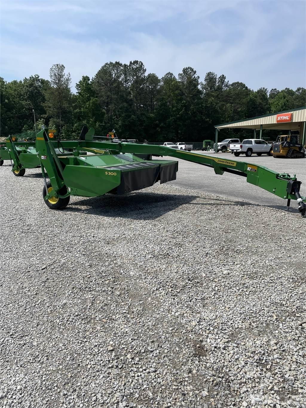 John Deere S300 Maaikneuzers