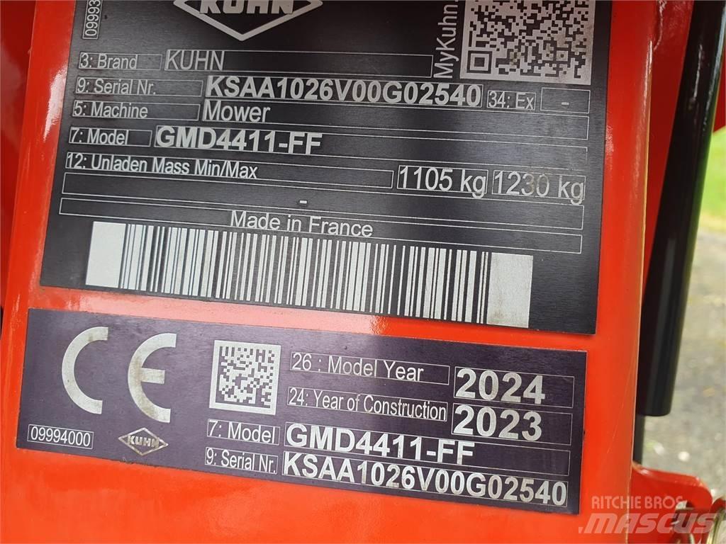 Kuhn GMD 4411 Maaikneuzers