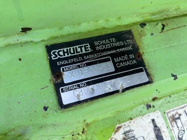 Schulte XH-1500 Balenhakselaars, -snijders en -afwikkelaars