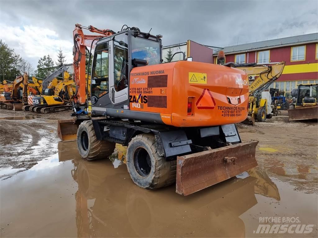 Hitachi ZX140W-3 Wielgraafmachines