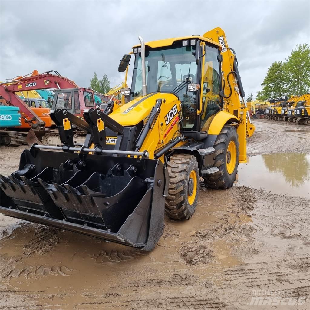 JCB 3CX ECO Graaf-laadcombinaties
