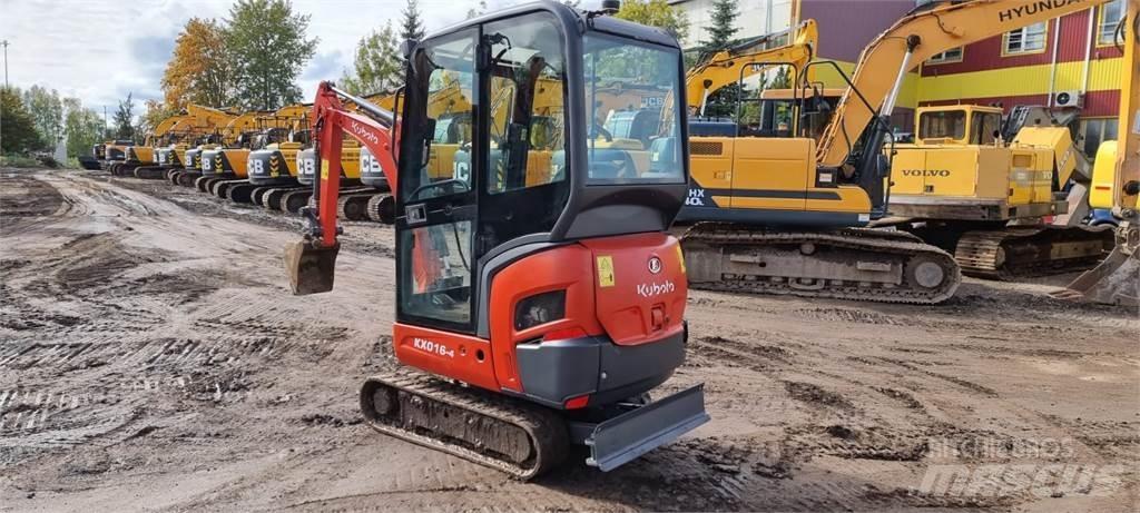 Kubota KX 016-4 Minigraafmachines < 7t