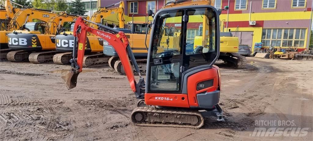 Kubota KX 016-4 Minigraafmachines < 7t