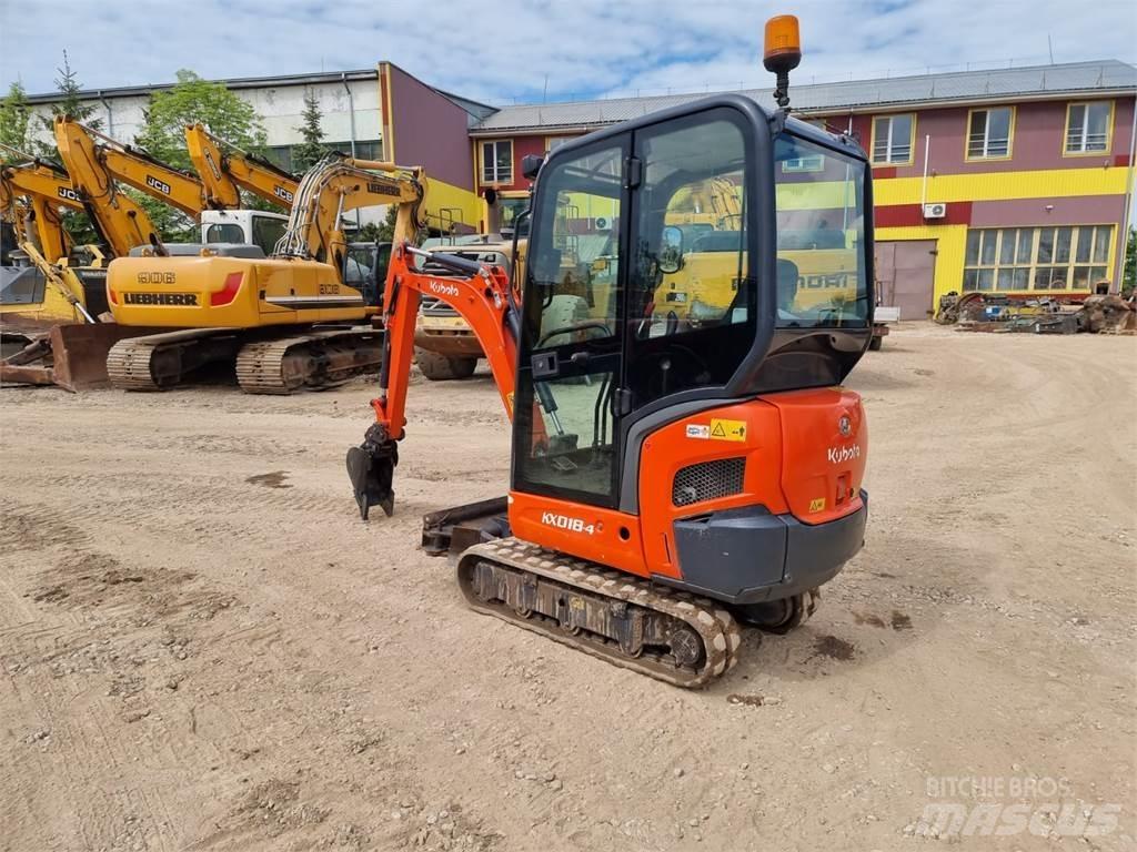 Kubota KX 018-4 Minigraafmachines < 7t