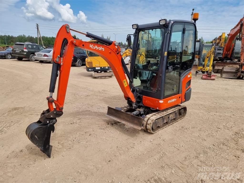 Kubota KX 018-4 Minigraafmachines < 7t