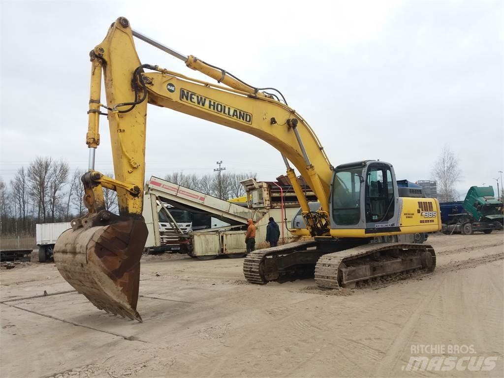 New Holland E385 Rupsgraafmachines