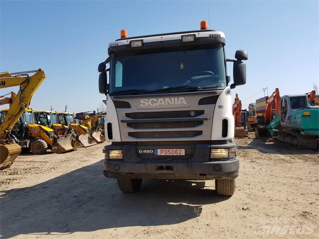 Scania G480 8x4 Portaalsysteem vrachtwagens