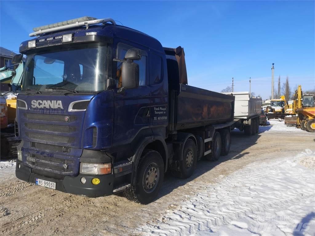 Scania R560 8x4 Portaalsysteem vrachtwagens