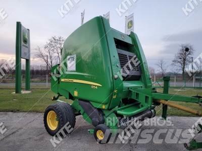 John Deere 854 Ronde-balenpersen