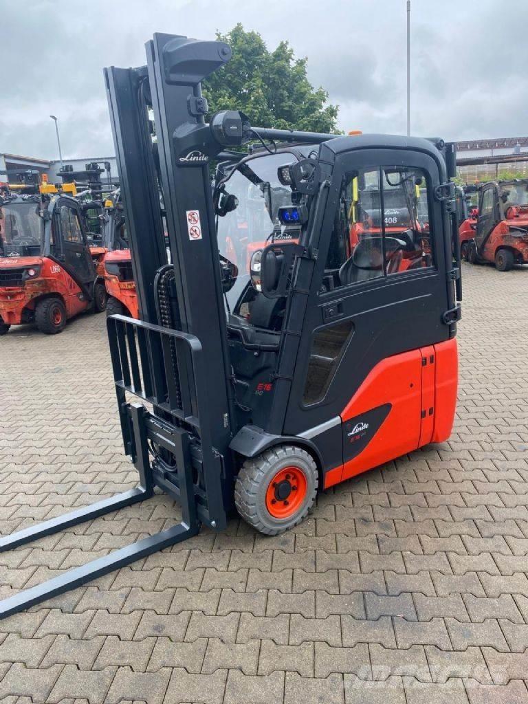 Linde E 16-02 Elektrische heftrucks