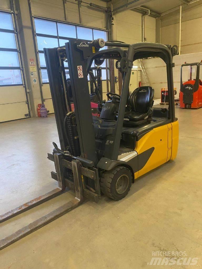 Linde E 18 L-02 Elektrische heftrucks