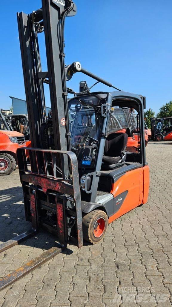 Linde E 18 L/386 Elektrische heftrucks