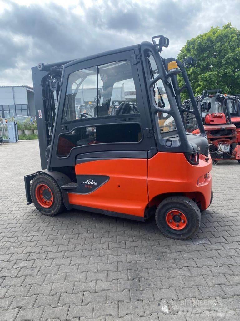 Linde E 50 HL-01 Elektrische heftrucks