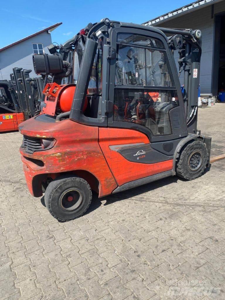 Linde H 35 T-01 LPG heftrucks