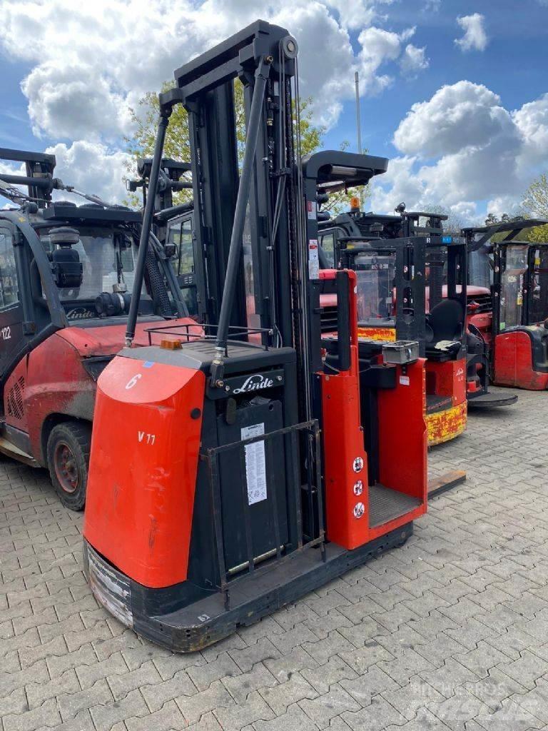 Linde V 11 015 Orderpicker voor middelhoog niveau