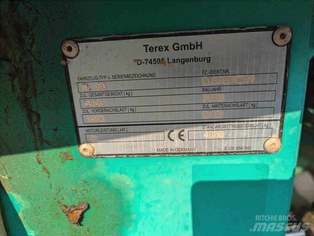 Terex TL 80 Wielladers
