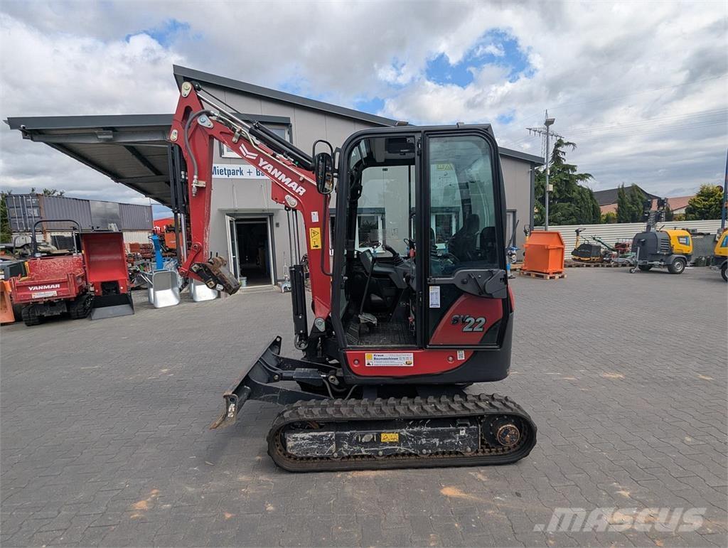 Yanmar SV 22 Minigraafmachines < 7t
