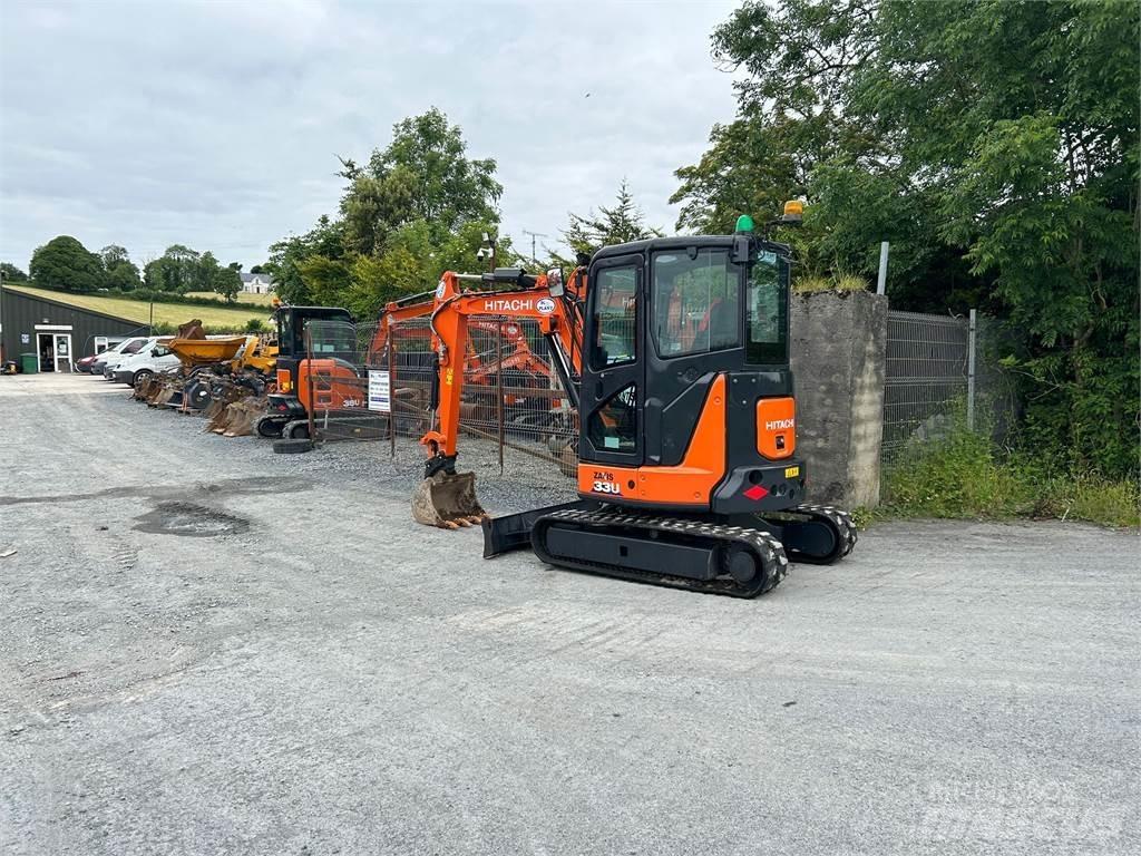 Hitachi Zx33U-5 Rupsgraafmachines