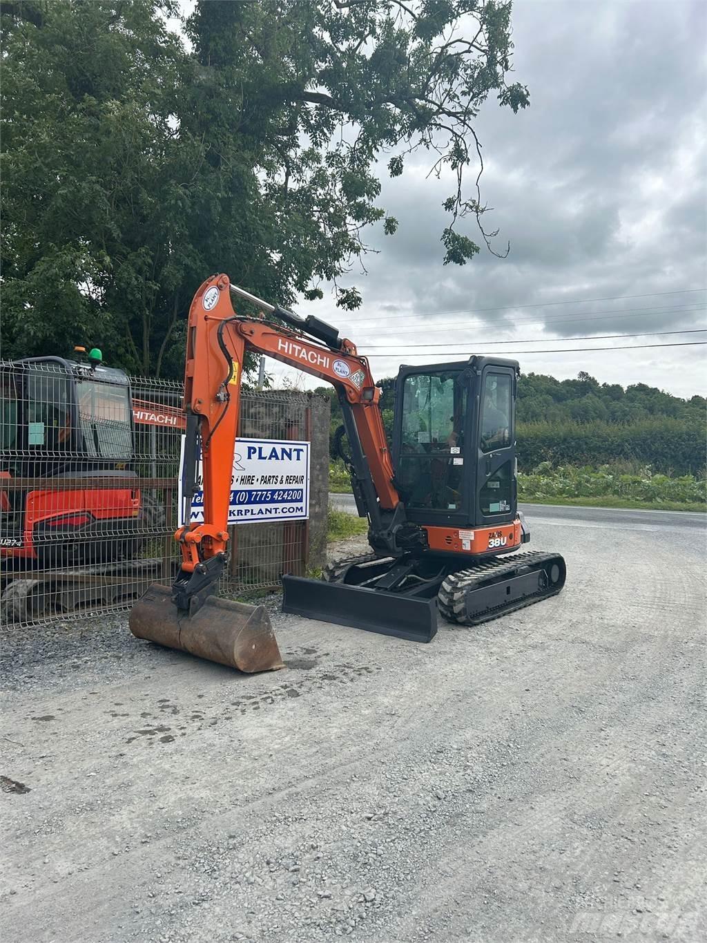 Hitachi ZX38U-6 Rupsgraafmachines