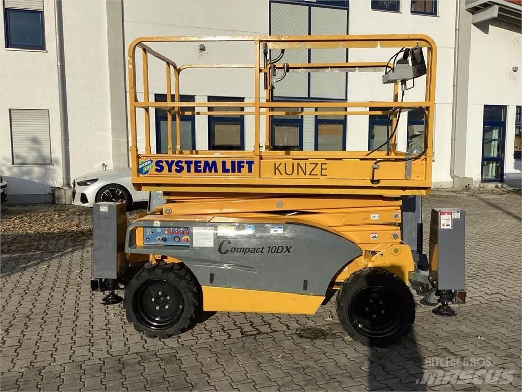 Haulotte Compact10DX Schaarhoogwerkers