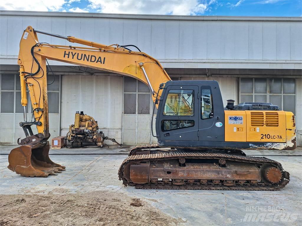 Hyundai 210LC-7A Rupsgraafmachines