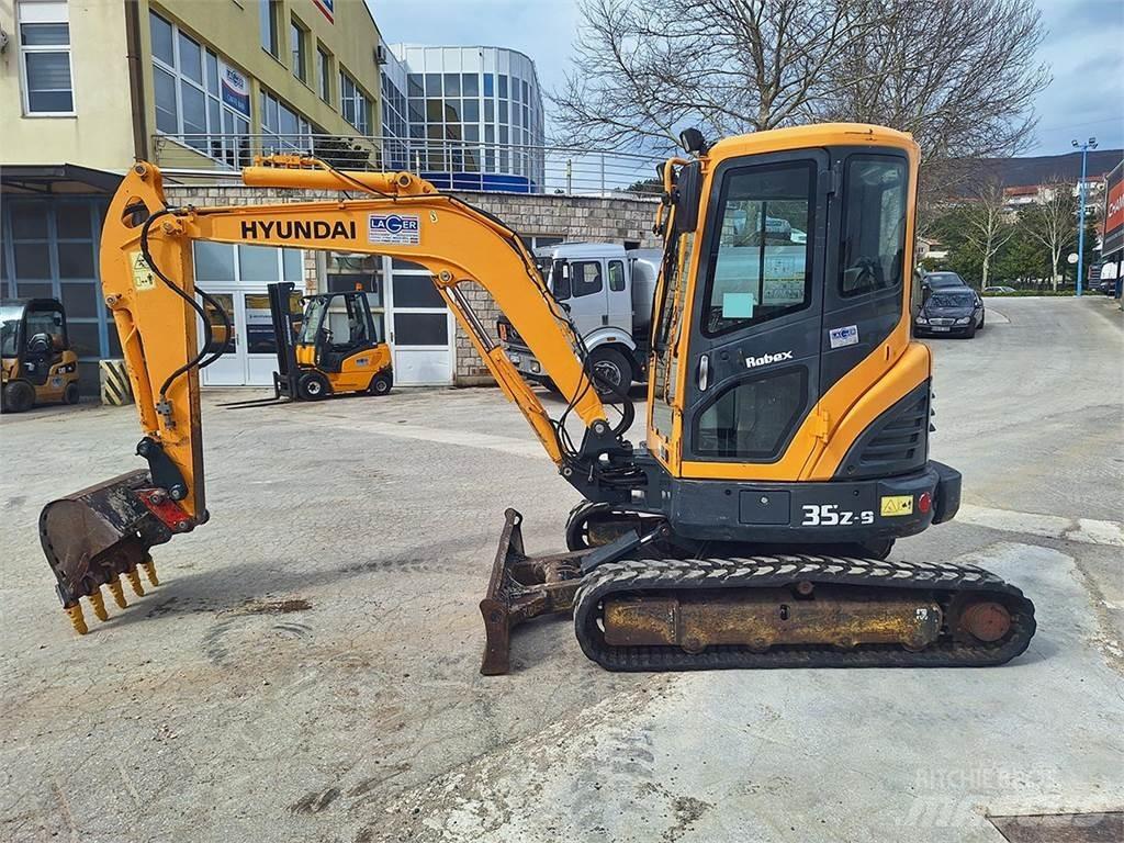 Hyundai 35Z-9 Minigraafmachines < 7t