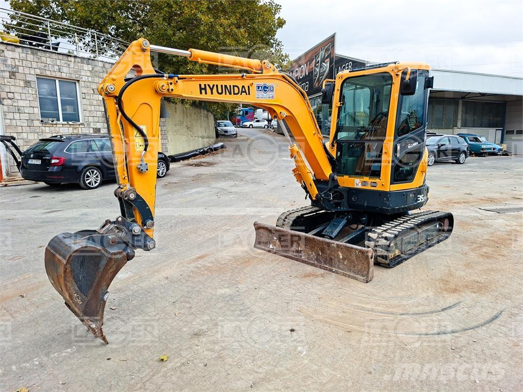 Hyundai 35Z-9 Minigraafmachines < 7t