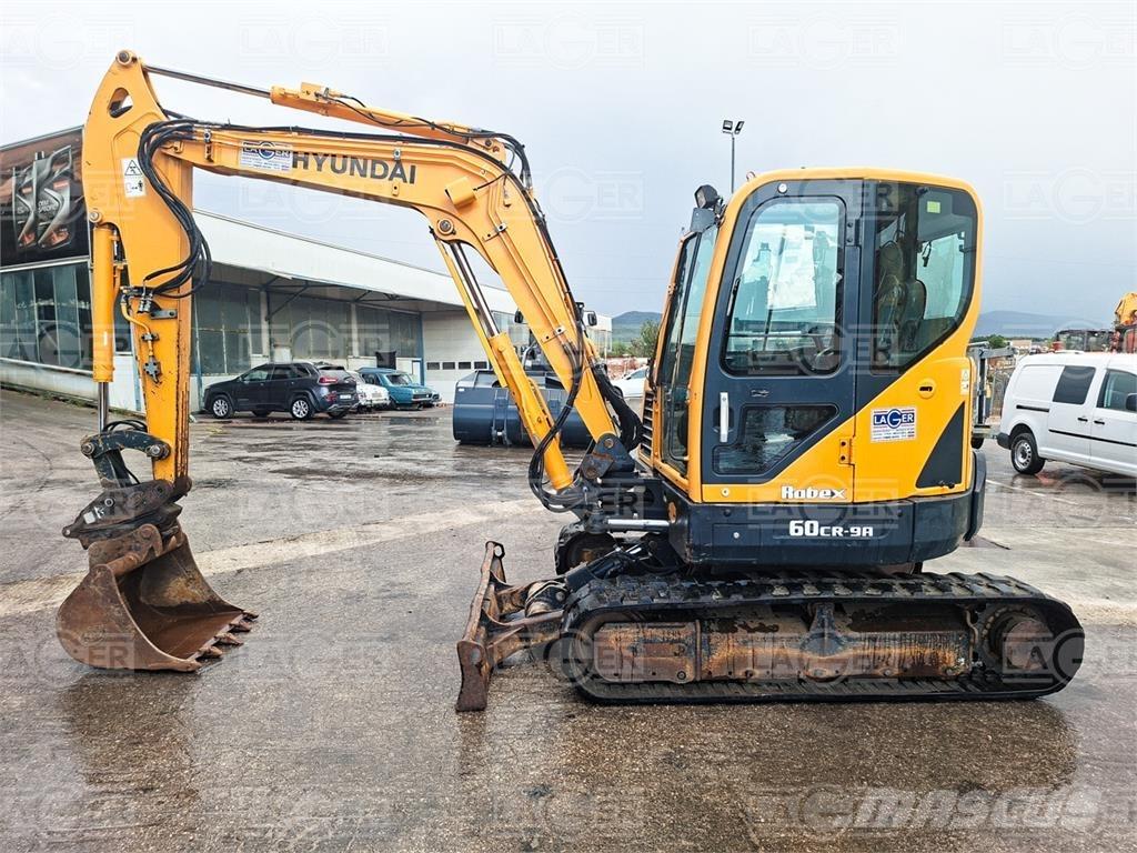 Hyundai 60CR-9A Minigraafmachines < 7t