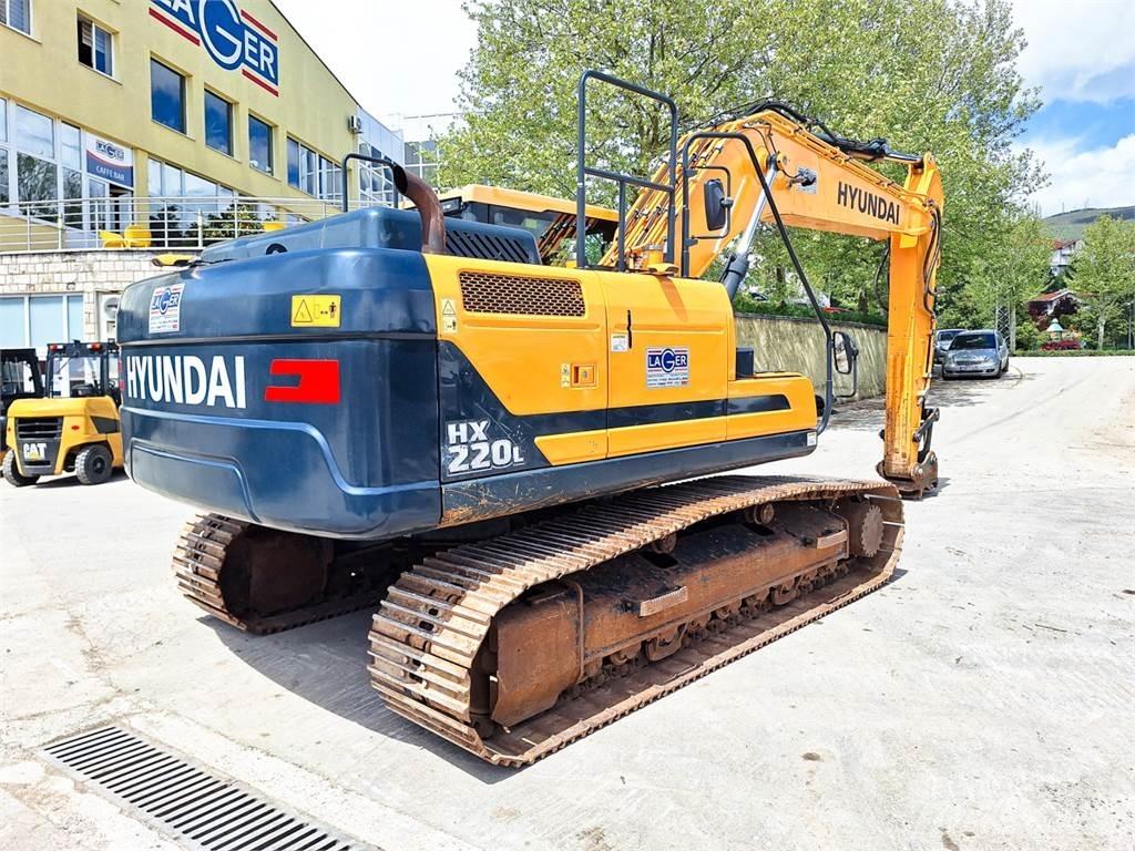Hyundai HX220L Rupsgraafmachines