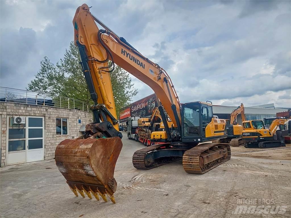 Hyundai HX330L Rupsgraafmachines