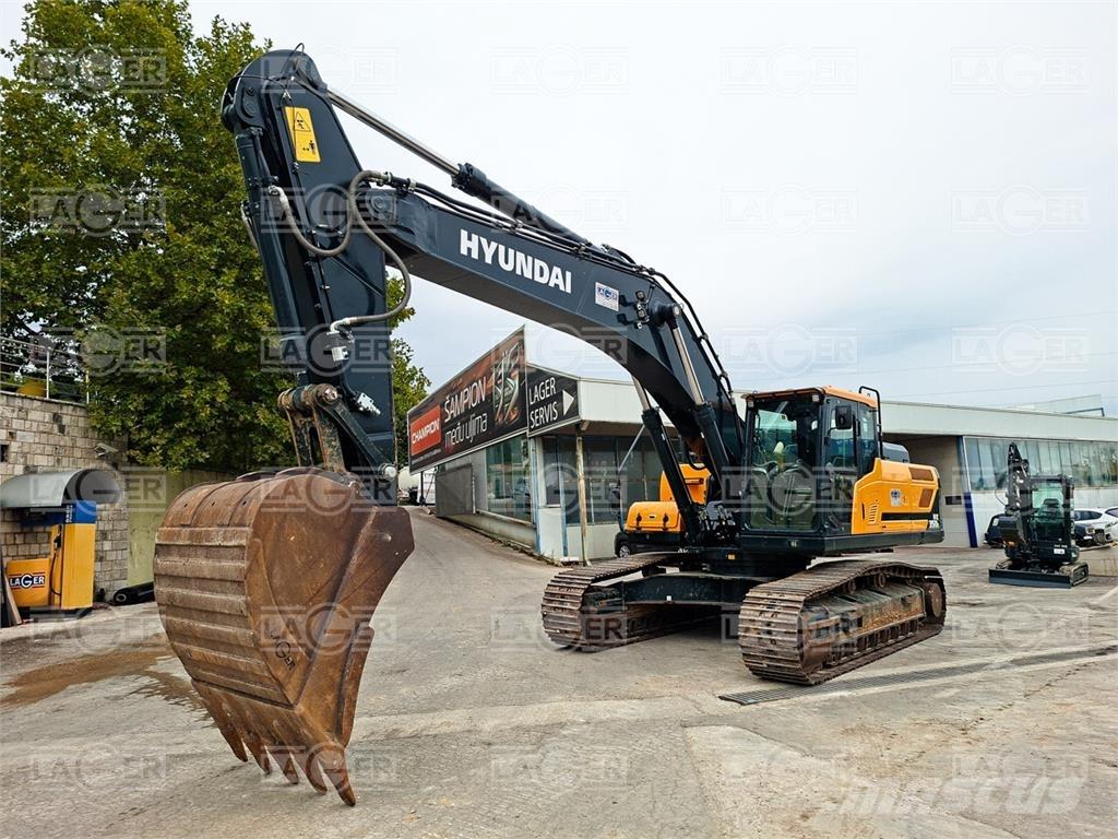Hyundai HX350L Rupsgraafmachines