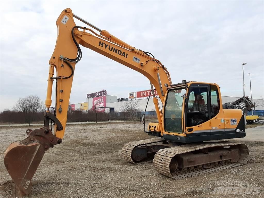 Hyundai R140LC-9 Rupsgraafmachines