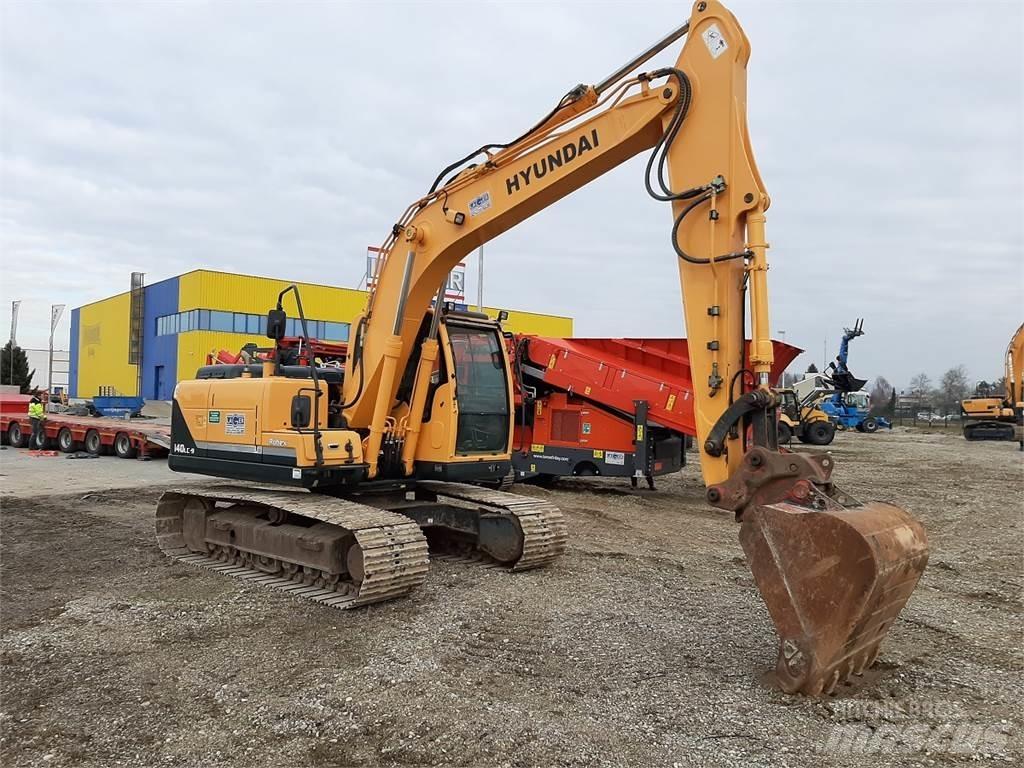 Hyundai R140LC-9 Rupsgraafmachines