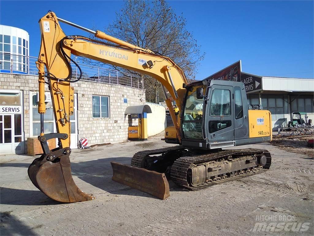 Hyundai R140LCD-7A Rupsgraafmachines