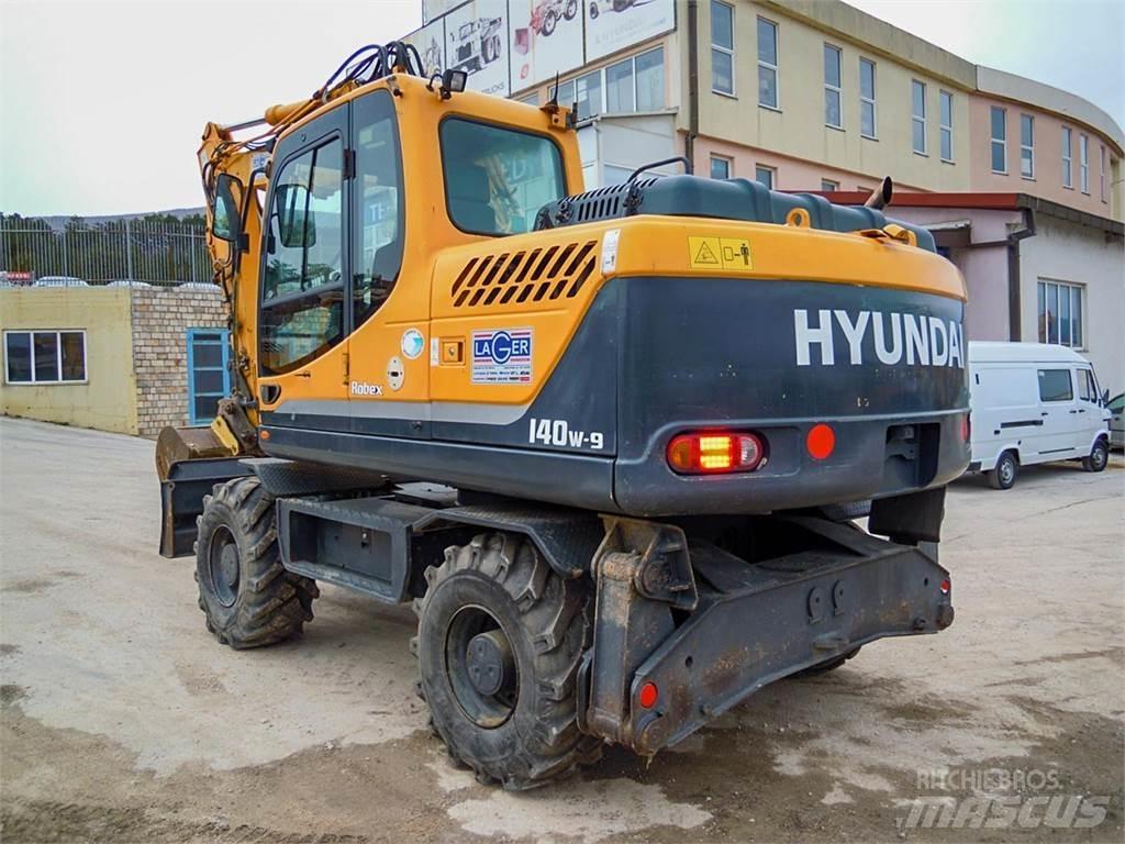 Hyundai R140W-9 Wielgraafmachines