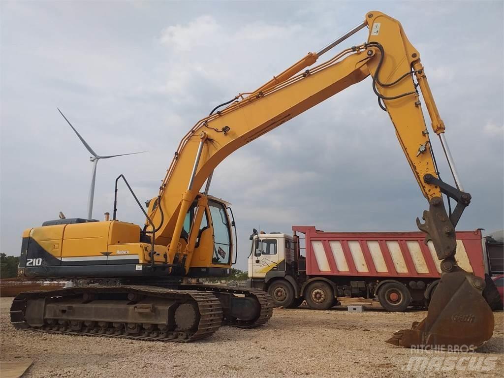 Hyundai R210LC-9 Rupsgraafmachines