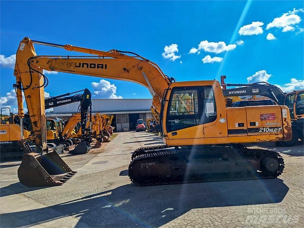 Hyundai R210NLC-7 Rupsgraafmachines