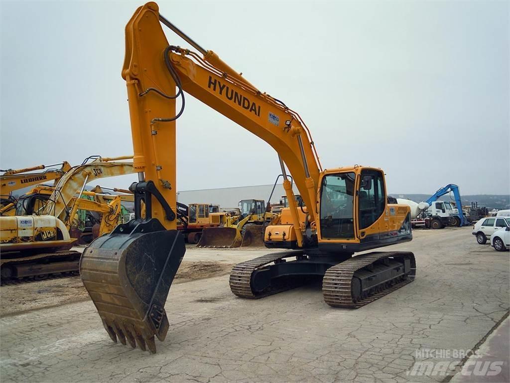 Hyundai R220LC-9S Rupsgraafmachines