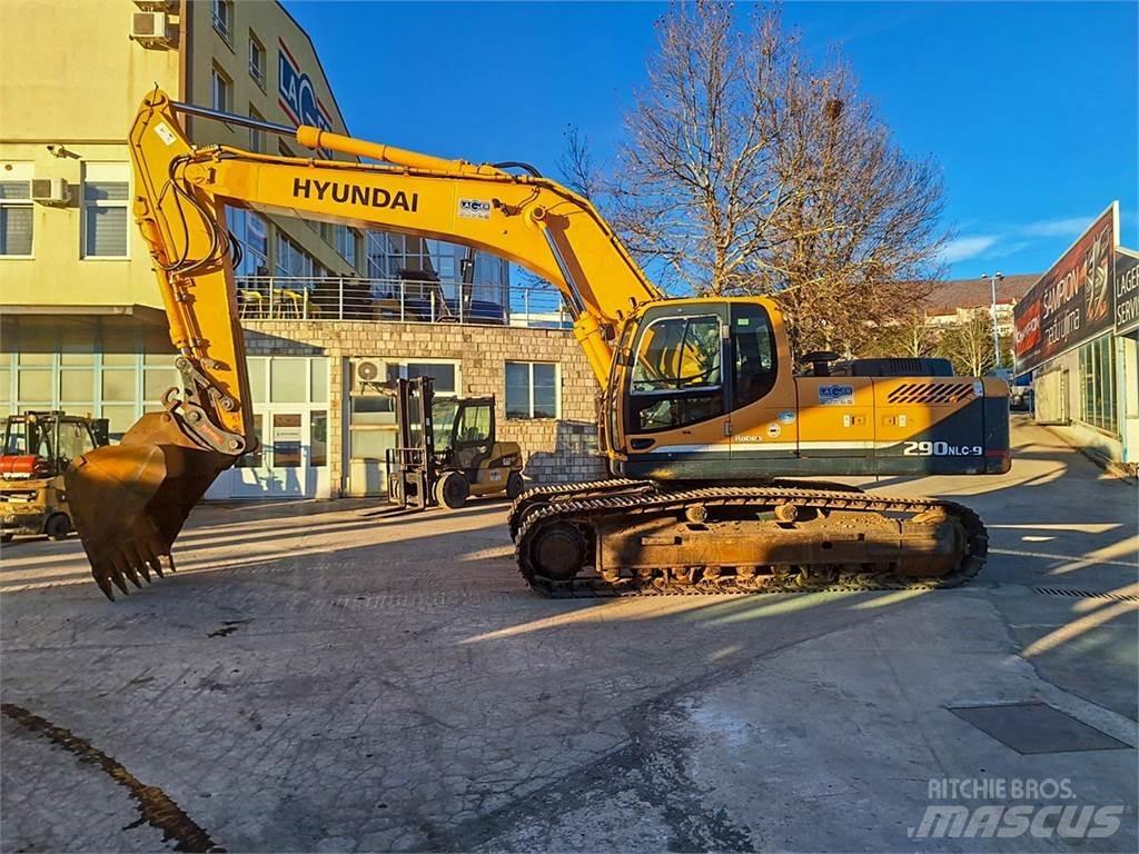 Hyundai R290LC-9 Rupsgraafmachines