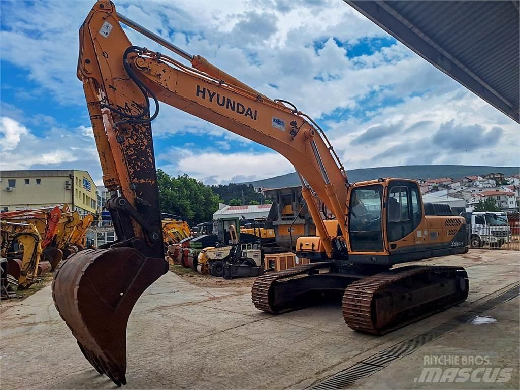 Hyundai R330LC-9 Rupsgraafmachines