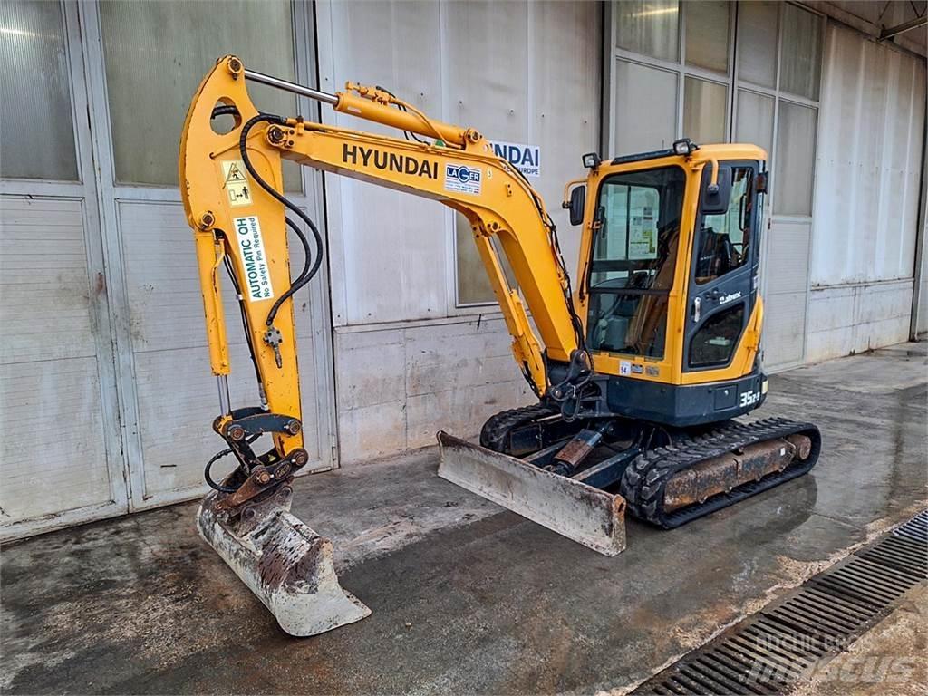 Hyundai R35Z-9 Minigraafmachines < 7t
