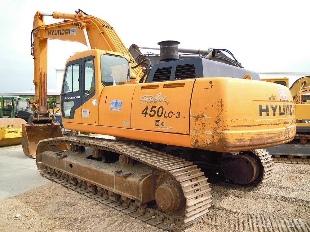 Hyundai R450LC-3 Rupsgraafmachines