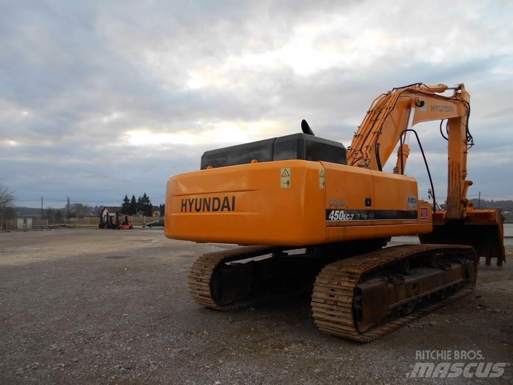 Hyundai R450LC-7 Rupsgraafmachines