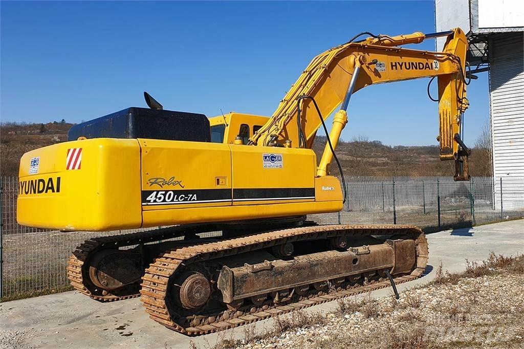 Hyundai R450LC-7A Rupsgraafmachines