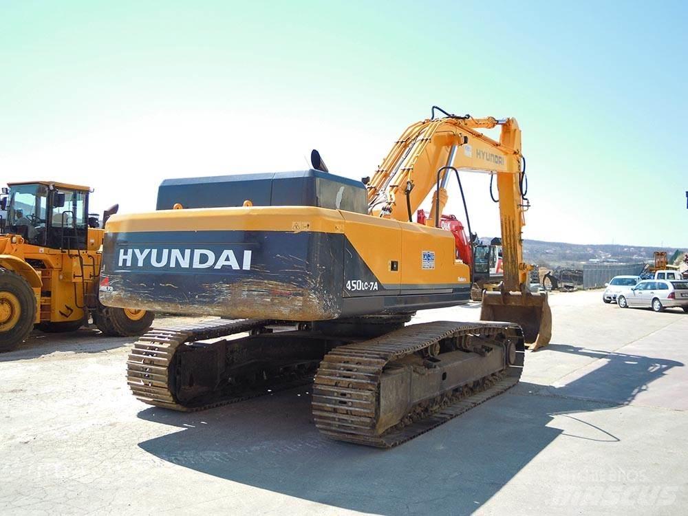 Hyundai R450LC-7A Rupsgraafmachines