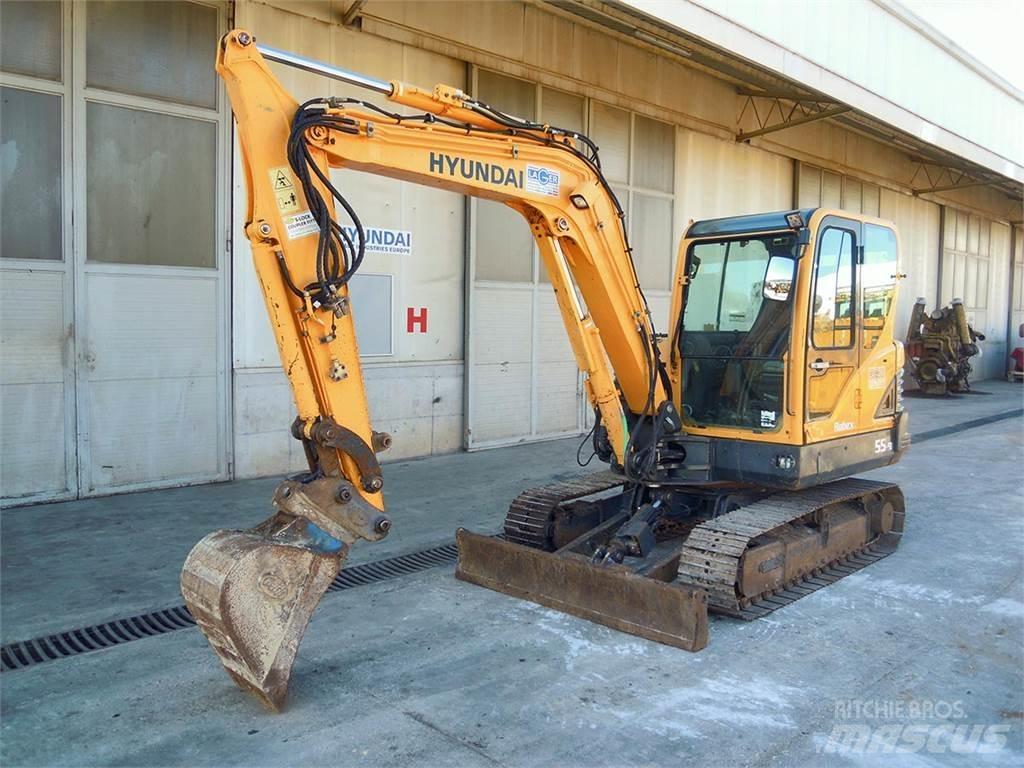 Hyundai R55-9 Minigraafmachines < 7t