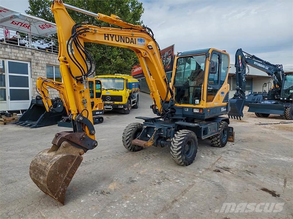 Hyundai R55W-9 Minigraafmachines < 7t